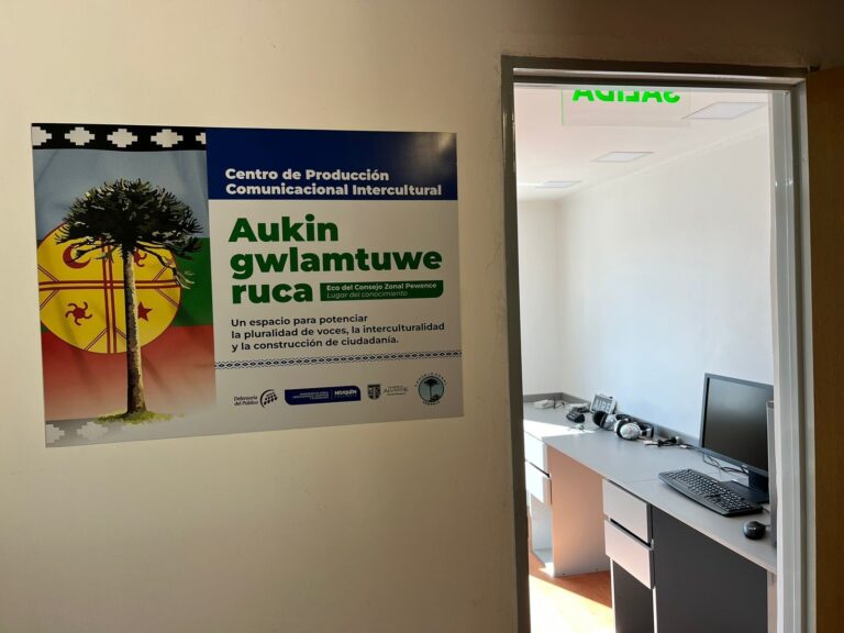 Lee más sobre el artículo Inauguración del Centro de Producción Comunicacional Intercultural en Aluminé